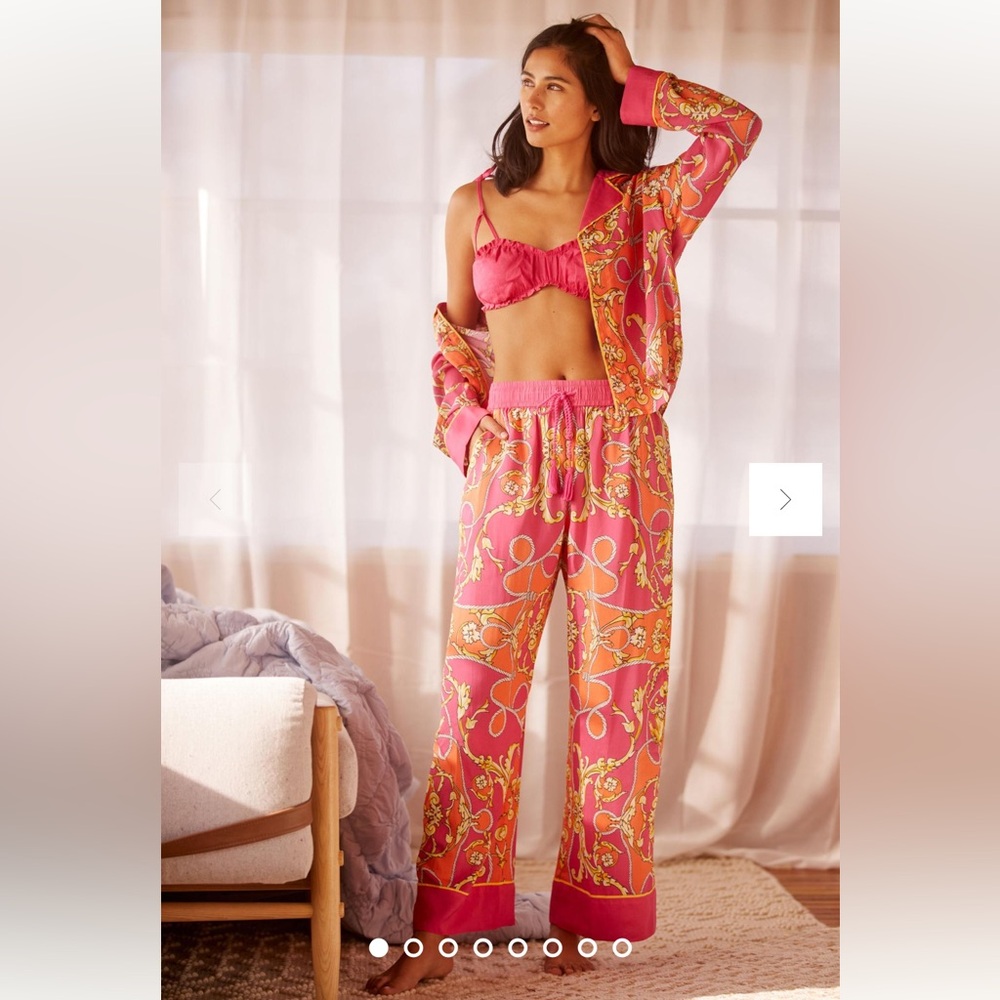 Anthropologie Forest Fable Pajama Pants
